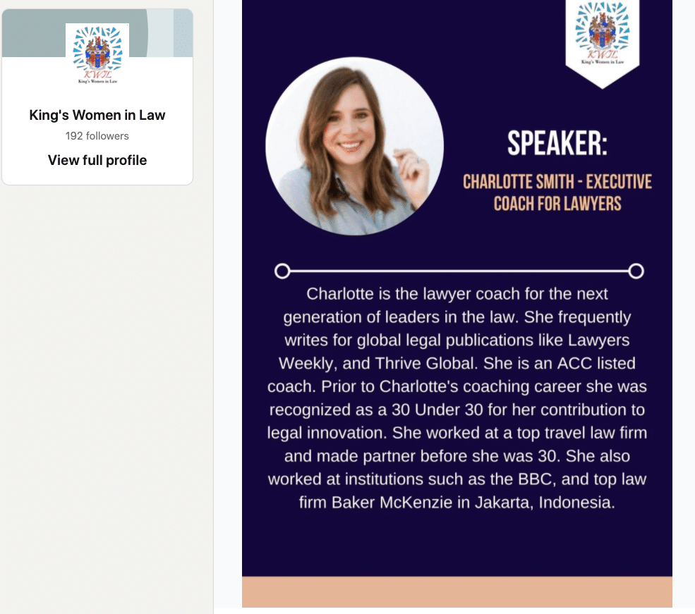 Charlotte Smith Kings College London